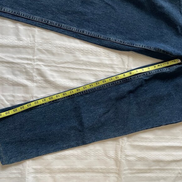 Vintage REGO Men's Denim Blue Straight Jeans W29-30 - Picture 7 of 9